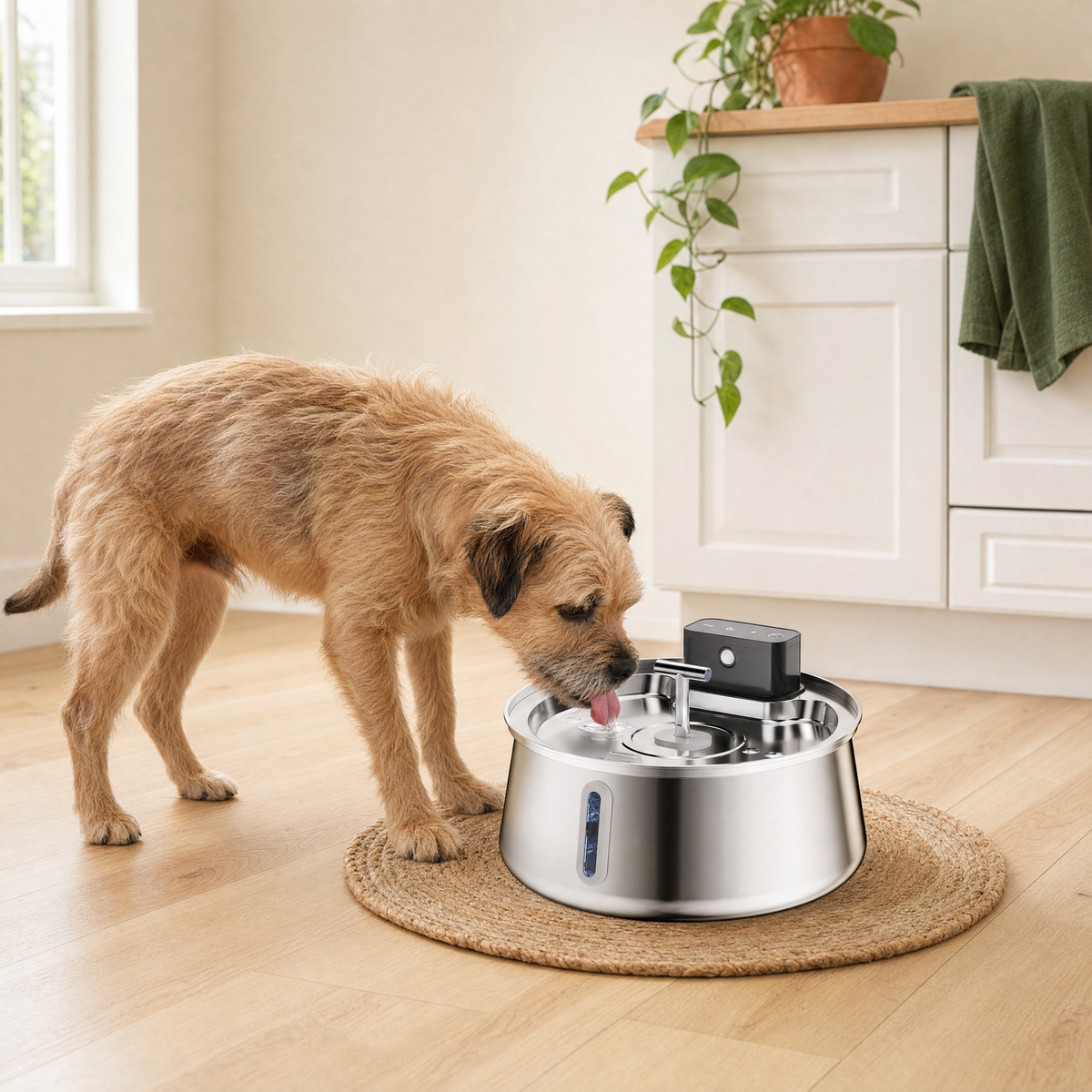 The Slurp Station Cordless Fountain